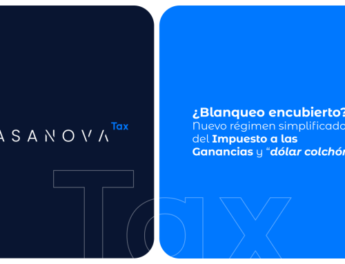 ¿Blanqueo encubierto? Nuevo régimen simplificado del Impuesto a las Ganancias y “dólar colchón”