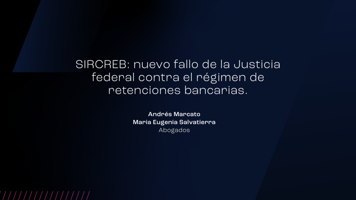 SIRCREB: nuevo fallo de la Justicia federal contra el régimen de ...